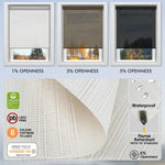 Yoolax Motorized Solar Roller Shades - Yoolax