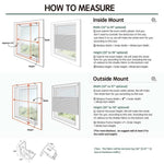 Measurement guidelines and notes for day night shades