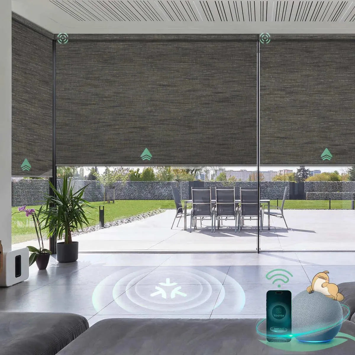 Yoolax Motorized Matter Roller Shades