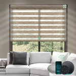 Yoolax Motorized Zebra Blinds V-Series - Yoolax