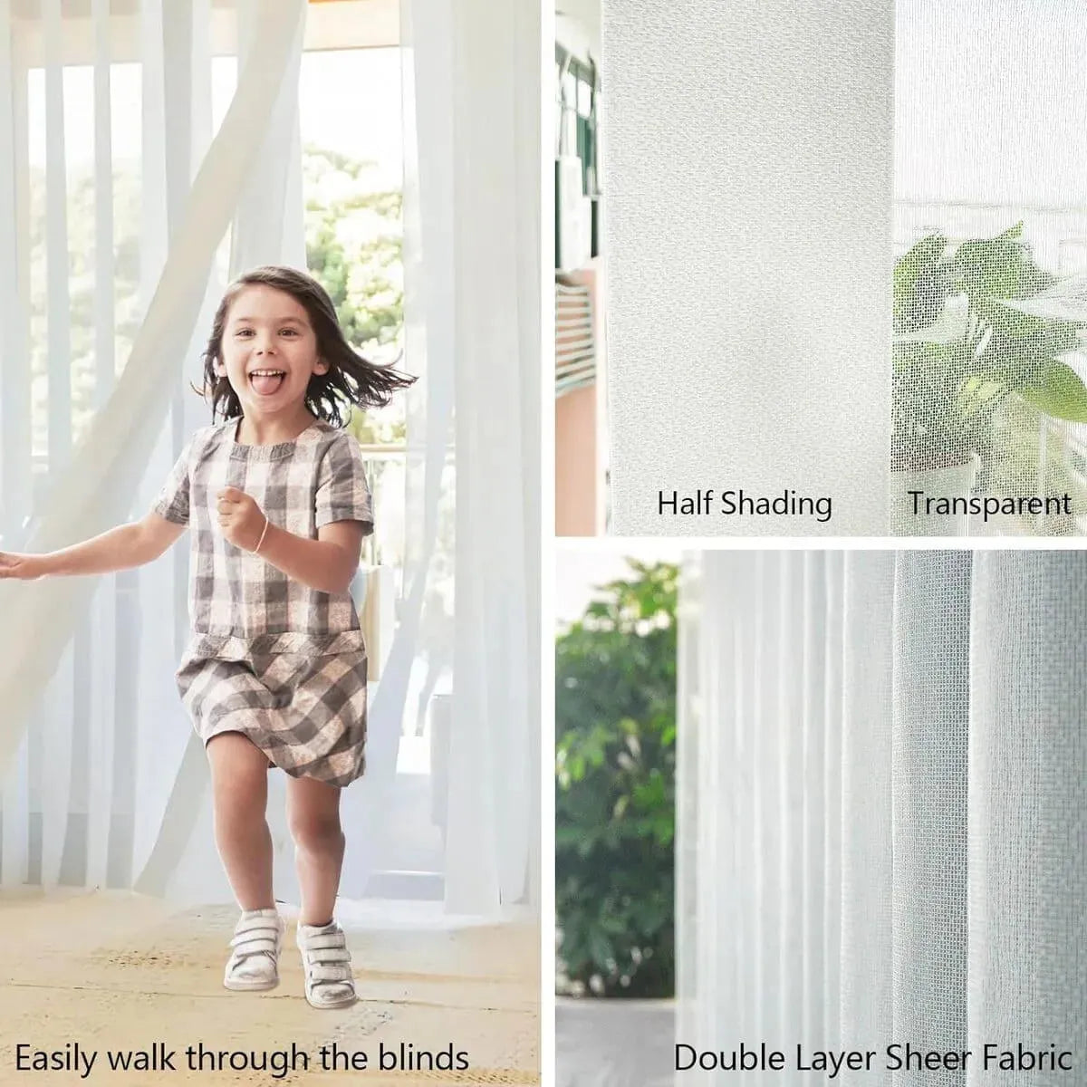 Yoolax Motorized Vertical Sheer Shades