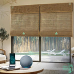 Yoolax Motorized Bamboo & Woven Wood Shades - Yoolax