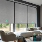 Yoolax Motorized Roller Shades 100% Blackout V-Series - Yoolax