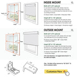 Yoolax Motorized Dual Roller Shades Blackout x Zebra