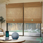 Yoolax Motorized Bamboo & Woven Wood Shades - Yoolax