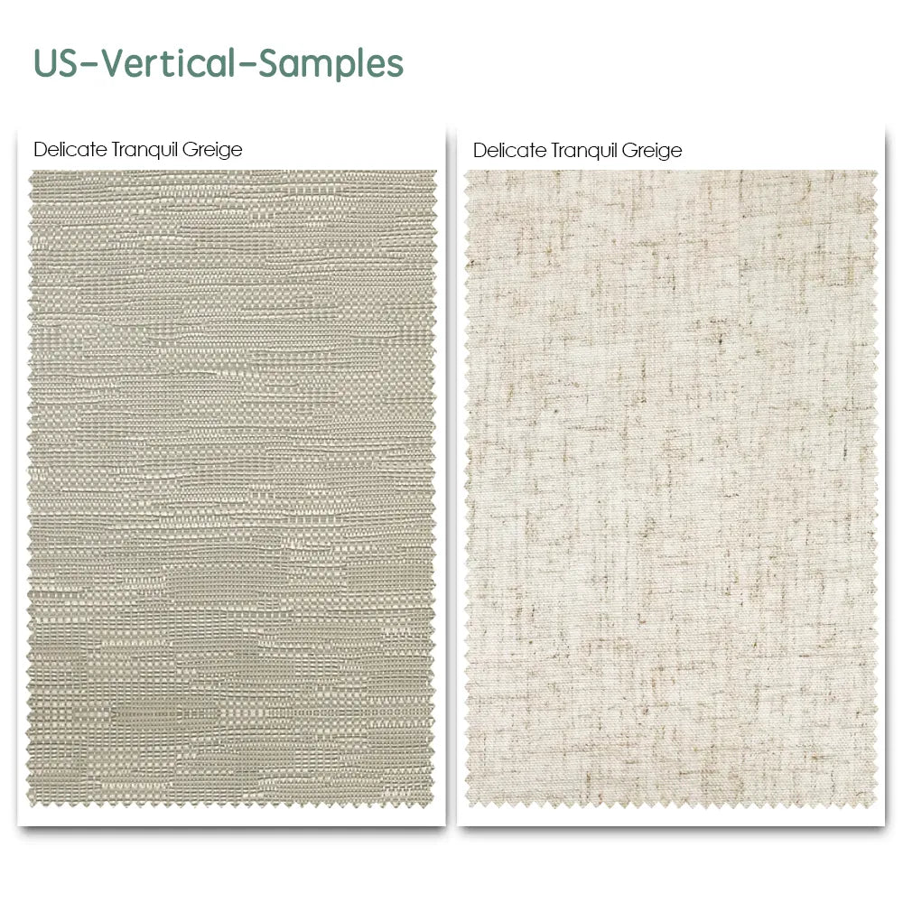 Yoolax Motorized Vertical Blinds Samples