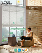 Yoolax Motorized Bamboo & Woven Wood Shades - Yoolax