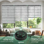 Yoolax Motorized Zebra Blinds V-Series - Yoolax